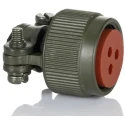 Amphenol Limited 62 GB Size 12 Aluminium Housing Black 3-Way Cable Clamp 62GB-585-12-03P