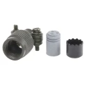 Amphenol Limited Cable Clamp 3-Way Olive Drab Aluminium Housing Shell Size 08 Series 62 GB 62GB-585-08-33S