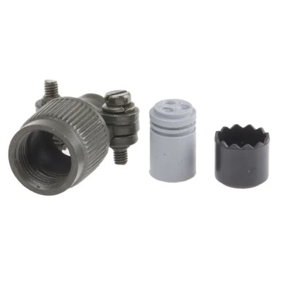 Amphenol Limited Cable Clamp 3-Way Olive Drab Aluminium Housing Shell Size 08 Series 62 GB 62GB-585-08-33S