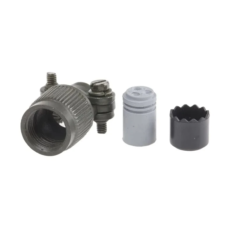 Amphenol Limited Cable Clamp 3-Way Olive Drab Aluminium Housing Shell Size 08 Series 62 GB 62GB-585-08-33S