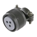 Amphenol Limited Cable Clamp Strain Relief for 62 GB Size 12 Aluminium Olive Drab Housing 3 Contacts 62GB-585-12-03S