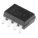 Broadcom DC Input Transistor Output Surface-Mount 8-Pin PDIP Optocoupler 6N136-300E
