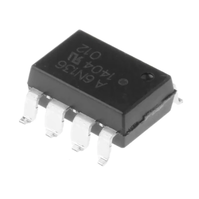 Broadcom DC Input Transistor Output Surface-Mount 8-Pin PDIP Optocoupler 6N136-300E