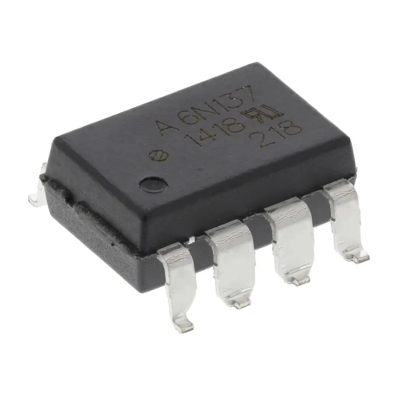 Broadcom DC Input Optocoupler Surface Mount 8-Pin DIP 1 Channel 6N137-300E