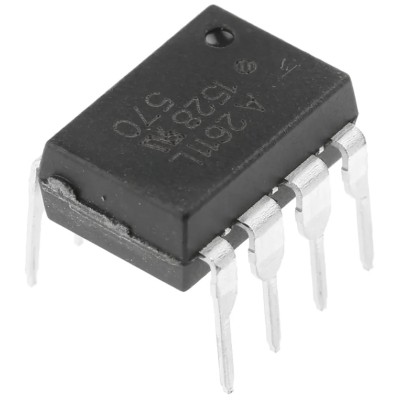 Broadcom DC Input Optocoupler Through Hole 8-Pin PDIP HCPL-2611-020E