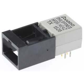 Broadcom Fibre Optic Transmitter 160 MBd Square SC Connector 820 nm 10.2 mm x 12.7 mm x 27.2 mm HFBR-14E4Z