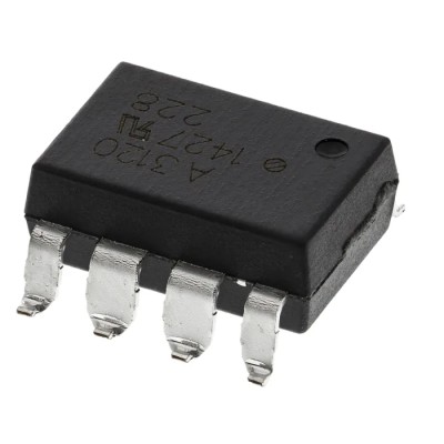 Broadcom DC Input Optocoupler, Surface Mount, 8-Pin DIP Package HCPL-3120-300E