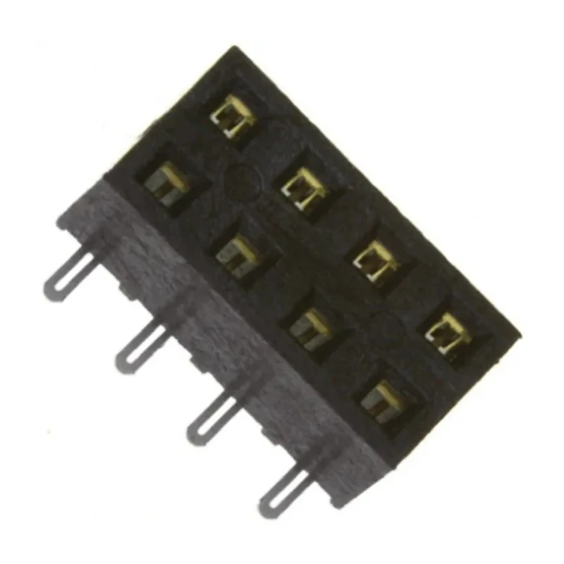 Samtec SMM Series Straight Surface PCB Socket 12-Contact 2 Row 2 mm Pitch Solder SMM-106-02-S-D