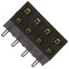 Samtec SMM Series Straight Surface PCB Socket 8-Contact 2 Row 2 mm Pitch Solder SMM-104-02-S-D