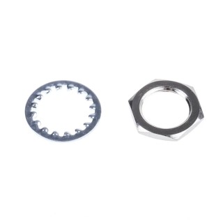 Broadcom Steel Hex Half Nut & Internal Tooth Washer Kit, Thread Size 3/8-32 UNEF 2B, 200 Pieces HFBR-4411Z