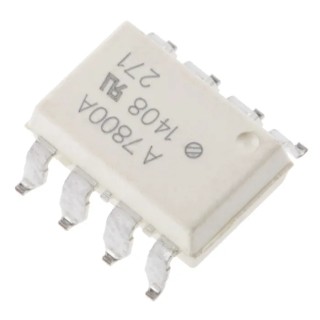 Broadcom Optical Isolation Amplifier, 8-Pin DIP-8, 4.5-5.5V Supply, 76dB CMRR, HCPL-7800A-300E