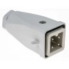 EPIC Heavy Duty Power Connector 3 Way 10A 250V H-A Series 10420000+10426000+12957100