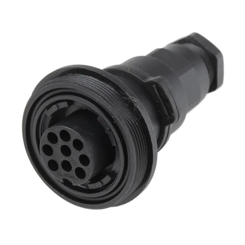 Bulgin Circular Connector 9 Contacts In-Line Socket Female IP68 Standard Buccaneer Series PX0729/S