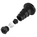 Bulgin Circular Connector 9 Contacts In-Line Socket Female IP68 Standard Buccaneer Series PX0729/S
