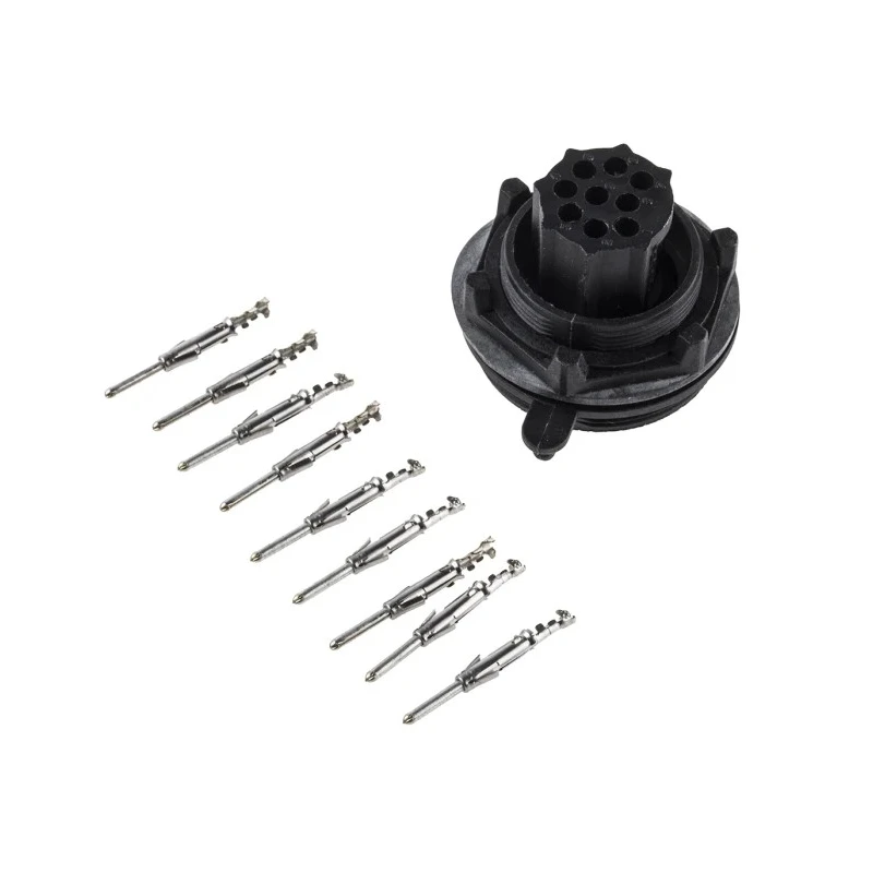 Bulgin Circular Connector 9 Contacts Panel Mount Plug Male IP68 Standard Buccaneer Series PX0727/P