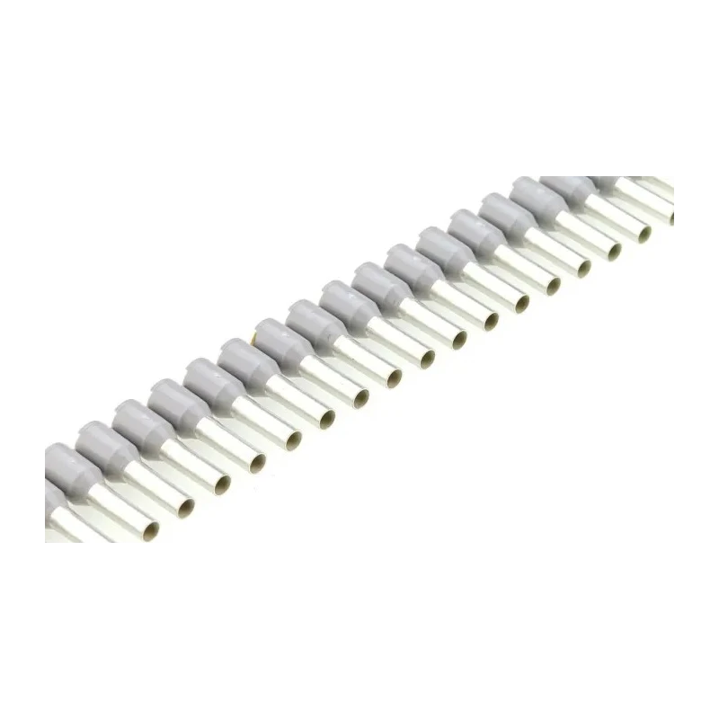 Weidmüller Insulated Crimp Bootlace Ferrule Grey for 14 AWG Wire Size 9021970000