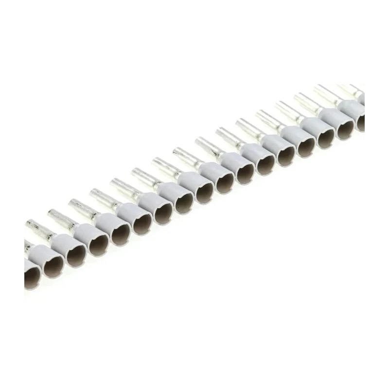 Weidmüller Insulated Crimp Bootlace Ferrule Grey for 14 AWG Wire Size 9021970000