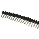 Weidmüller Insulated Crimp Bootlace Ferrule 8 mm Pin Length 1.7 mm Pin Diameter Black 16 AWG 9021960000