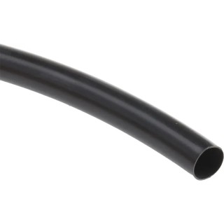 HellermannTyton Heat Shrink Tubing Black 9.5 mm Sleeve Diameter x 5m Length 2:1 Ratio Polyvinyl 344-00950 LVR-9.5/4.8-PVC-BK