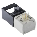 Broadcom Fibre Optic Transmitter 160 MBd, Square SC Connector 820 nm, 10.2 mm H x 12.7 mm W x 27.2 mm L HFBR-14E4Z