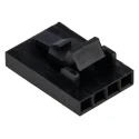 TE Connectivity AMPMODU MTE Female Connector Housing 2.54 mm Pitch 4 Way 1 Row Straight 104257-3