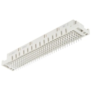 ERNI DIN 41612 160 Way 2.54 mm Pitch Type Through Hole Solder Class C2 5 Row Female Straight Connector 284313 / 284313-E