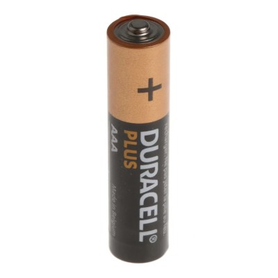 Duracell Plus Power Alkaline AAA Battery 1.5 V AAA +/PWR P8 RS