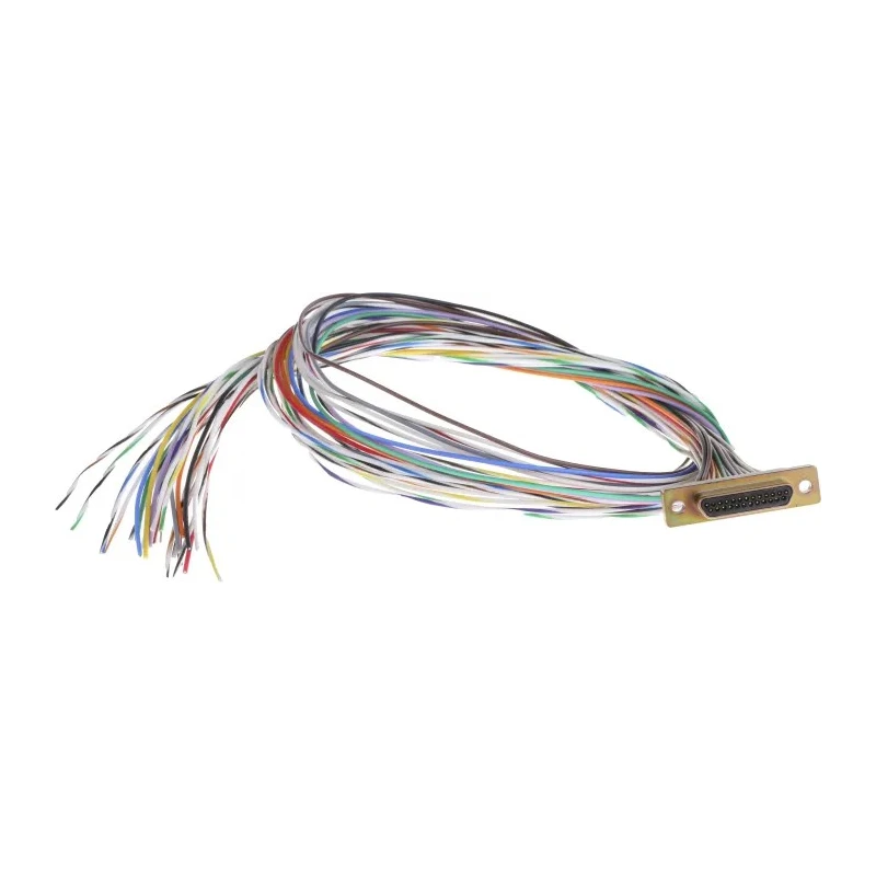RS PRO 25 Way Straight 2.77 mm Pitch Panel Mount Micro-D Sub Connector Male 452-962