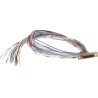 RS PRO 25 Way Straight 2.77 mm Pitch Panel Mount Micro-D Sub Connector Male 452-962
