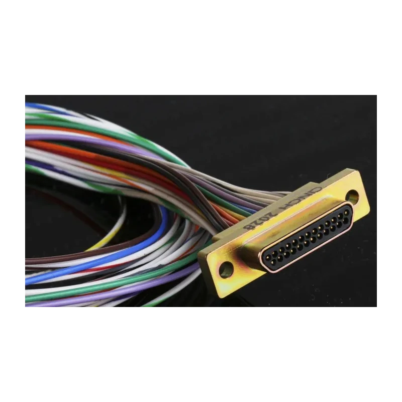 RS PRO 25 Way Straight 2.77 mm Pitch Panel Mount Micro-D Sub Connector Male 452-962