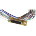 RS PRO 25 Way Straight 2.77 mm Pitch Panel Mount Micro-D Sub Connector Male 452-962