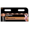 Duracell Plus 1.5 V Alkaline D Battery 18Ah LR20 Flat Termination 61.50mm Height 34.2mm Diameter 145g Weight 5000394142084