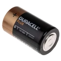 Duracell Plus 1.5 V Alkaline D Battery 18Ah LR20 Flat Termination 61.50mm Height 34.2mm Diameter 145g Weight 5000394142084