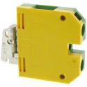 Weidmüller 2-Way EK 10 Earth Terminal Block 10mm², 14AWG, 8 AWG Wire, Screw Termination, Nylon Housing, ATEX 0354660000