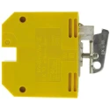 Weidmüller 2-Way EK 10 Earth Terminal Block 10mm², 14AWG, 8 AWG Wire, Screw Termination, Nylon Housing, ATEX 0354660000