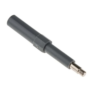 RS PRO Test Adapter for Use with DIN Rail Terminal, 4mm Plug, M3 Thread, 1kV, 10 AMP, Length 48 mm 452-164