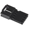 TE Connectivity AMPMODU MTE Female Connector Housing 2.54 mm Pitch 4 Way 1 Row Straight 103653-3