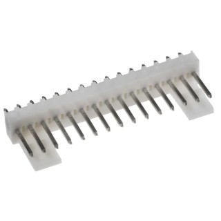 Molex KK 254 Series Straight Through Hole Pin Header, 15 Contact, 2.54 mm Pitch, 1 Row, Unshrouded 22-27-2151