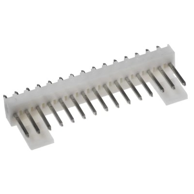 Molex KK 254 Series Straight Through Hole Pin Header, 15 Contact, 2.54 mm Pitch, 1 Row, Unshrouded 22-27-2151