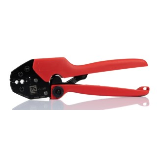 RS PRO Ratcheting BNC/TNC Crimp Tool for Coaxial Connector 255mm Length 453-870