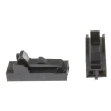 TE Connectivity AMPMODU MTE Female Connector Housing 2 Way 1 Row Straight 2.54 mm Pitch 104257-1