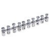 Weidmüller Q Series Jumper Bar for Use with DIN Rail Terminal Blocks 24A Current Rating 1313100000