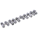 Weidmüller Q Series Jumper Bar for Use with DIN Rail Terminal Blocks 24A Current Rating 1313100000
