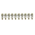Weidmüller Q Series Jumper Bar for Use with DIN Rail Terminal Blocks 24A Current Rating 1313100000