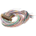 RS PRO 51 Way Straight Panel Mount Micro-D Female D-Sub Connector 250V 3A 453-937