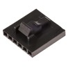TE Connectivity AMPMODU MTE Female Connector Housing 2.54 mm Pitch 6 Way 1 Row Straight 104257-5