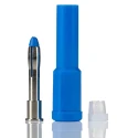 Staubli Blue Male Banana Plug 4 mm Connector Solder Termination 1kV 10A Tin Plating 454-299