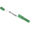 RS PRO Green Male Banana Plug, 4 mm Connector, Solder Termination, 1kV Voltage, 10A Current, Tin Plating 454-306