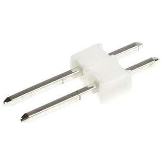 Molex KK 254 Series Straight Through Hole Pin Header, 2 Contacts, 2.54 mm Pitch, 1 Row, Unshrouded 22-03-2021