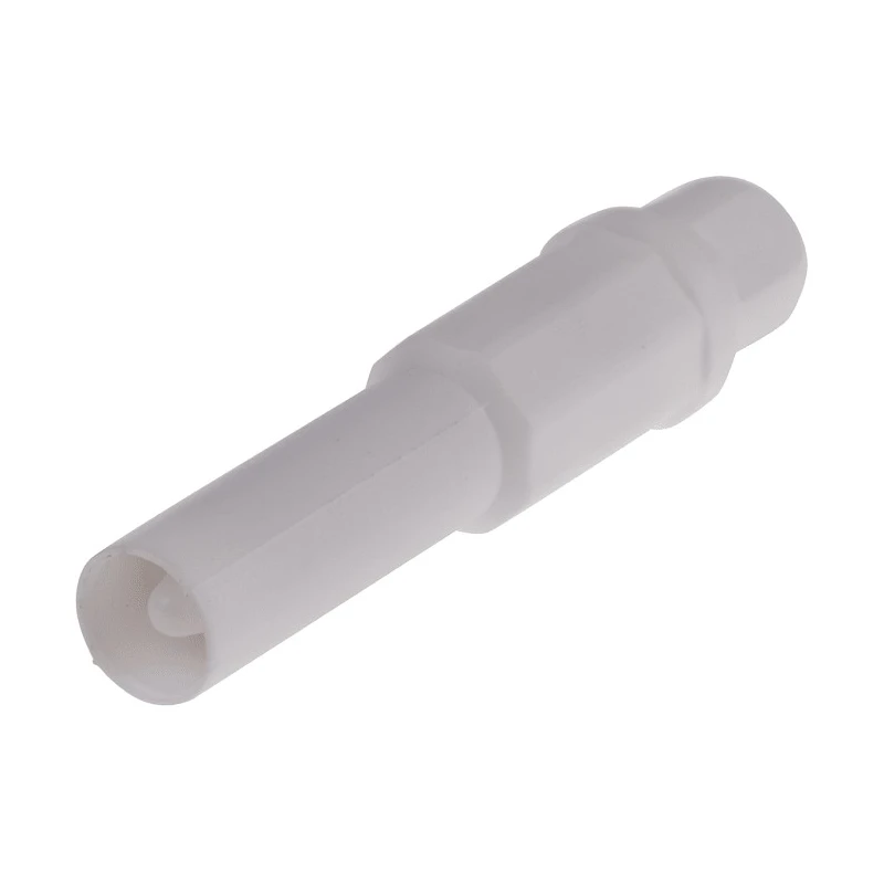 RS PRO White Male Banana Plug Solder Termination 4 mm Connector 1kV 10A Tin Plating 454-312
